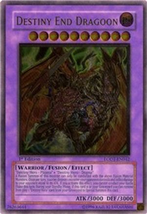 Destiny End Dragoon (Ultimate Rare) (LODT-EN042) - Light of Destruction Unlimited