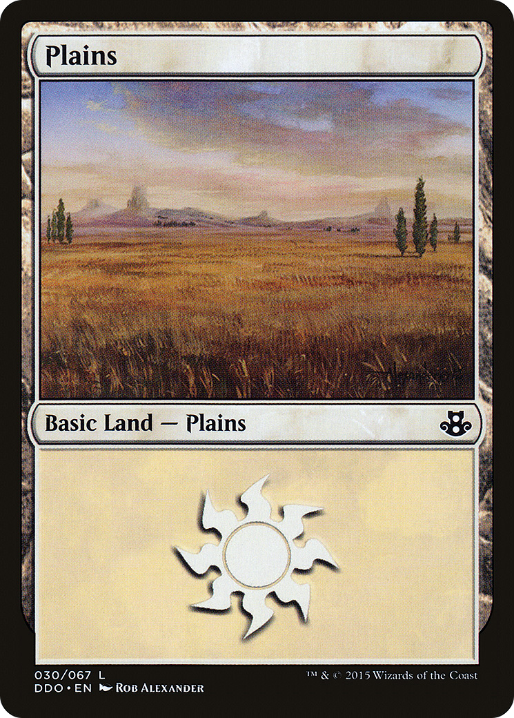 Plains (DDO-030) [Duel Decks: Elspeth vs. Kiora]