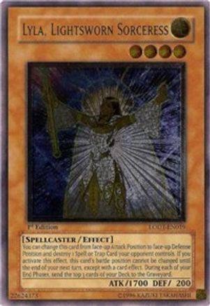 Lyla, Lightsworn Sorceress (Ultimate Rare) (LODT-EN019) - Light of Destruction Unlimited