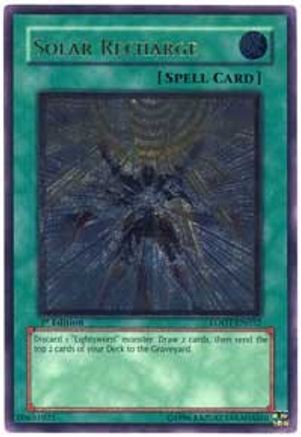 Solar Recharge (Ultimate Rare) (LODT-EN052) - Light of Destruction Unlimited