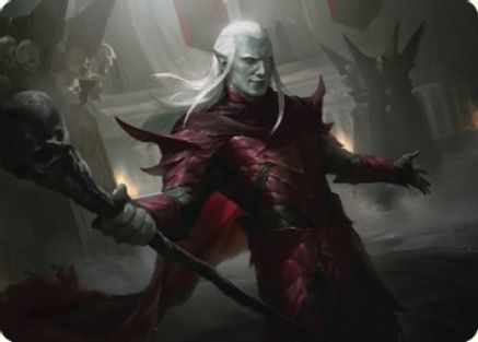 Baeloth Barrityl, Entertainer Art Card (ASCLB-033) [Art Series: Commander Legends: Battle for Baldur's Gate]