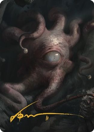 Mindwitness Art Card (Gold-Stamped Signature) (ASCLB-022) [Art Series: Commander Legends: Battle for Baldur's Gate]