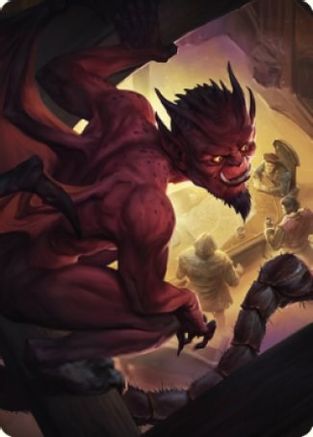 Imp Art Card (ASCLB-019) [Art Series: Commander Legends: Battle for Baldur's Gate]
