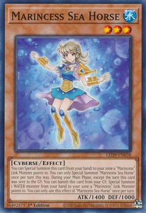 Marincess Sea Horse (Common) (LED9-EN038) - Legendary Duelists: Duels From the Deep 1st Edition