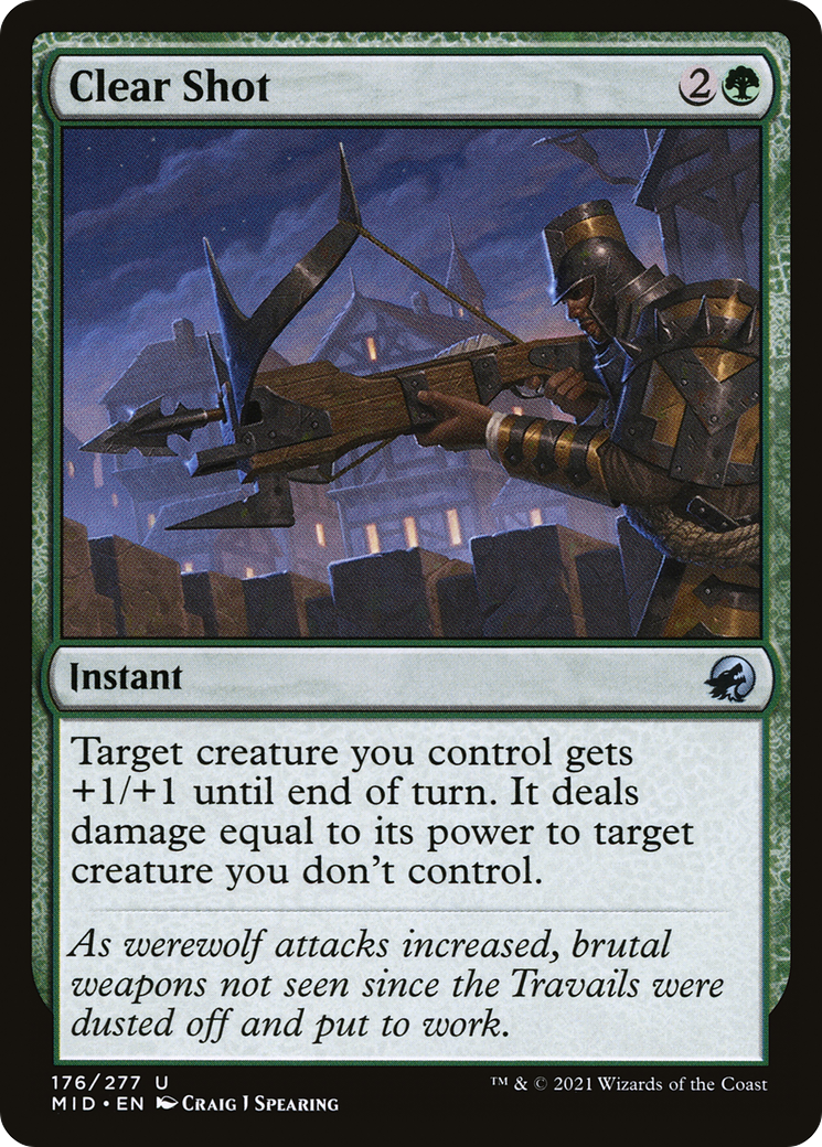 Clear Shot (MID-176) [Innistrad: Midnight Hunt]