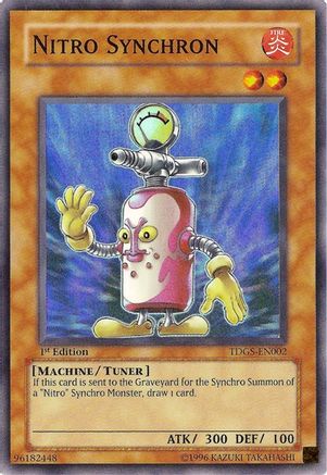 Nitro Synchron (Super Rare) (TDGS-EN002) - The Duelist Genesis Unlimited