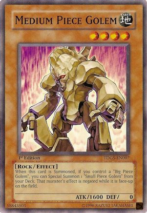 Medium Piece Golem (Common) (TDGS-EN007) - The Duelist Genesis Unlimited