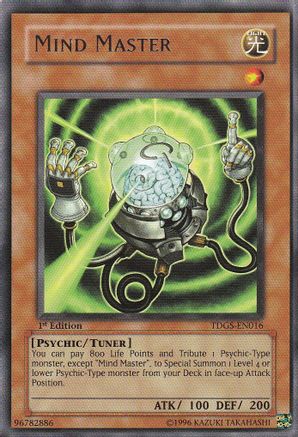 Mind Master (Rare) (TDGS-EN016) - The Duelist Genesis Unlimited