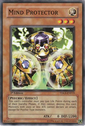 Mind Protector (Common) (TDGS-EN019) - The Duelist Genesis 1st Edition
