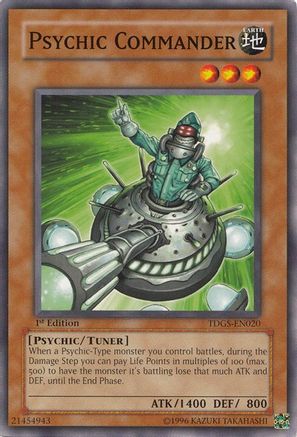 Psychic Commander (Common) (TDGS-EN020) - The Duelist Genesis 1st Edition