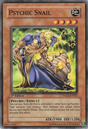 Psychic Snail (Common) (TDGS-EN021) - The Duelist Genesis 1st Edition