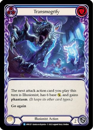 Transmogrify (Blue) (UPR157) - Uprising Rainbow Foil