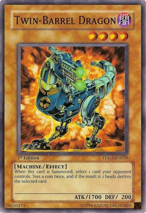 Twin-Barrel Dragon (Super Rare) (TDGS-EN029) - The Duelist Genesis Unlimited