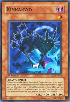 Kinka-Byo (Super Rare) (TDGS-EN034) - The Duelist Genesis Unlimited