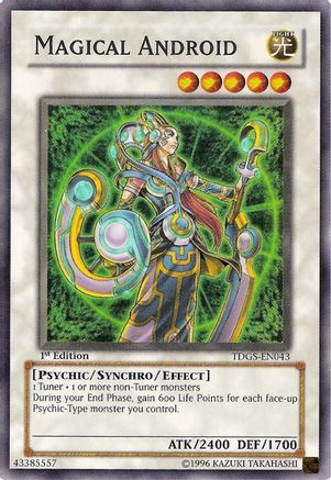 Magical Android (Super Rare) (TDGS-EN043) - The Duelist Genesis 1st Edition