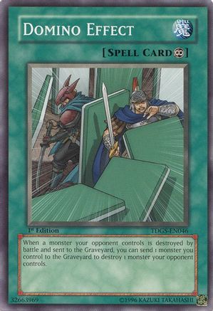 Domino Effect (Common) (TDGS-EN046) - The Duelist Genesis 1st Edition
