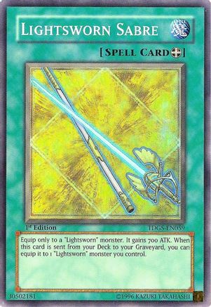 Lightsworn Sabre (Super Rare) (TDGS-EN059) - The Duelist Genesis Unlimited