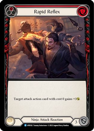 Rapid Reflex (Red) (UPR162) - Uprising Rainbow Foil