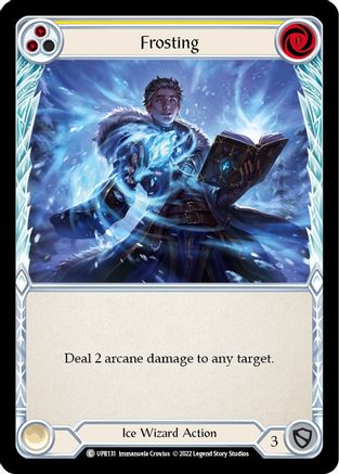 Frosting (Yellow) (UPR131) - Uprising Rainbow Foil