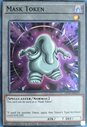 Mask Token (Super Rare) (OP19-EN029) - OTS Tournament Pack 19 Unlimited