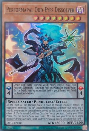 Performapal Odd-Eyes Dissolver (Super Rare) (OP19-EN008) - OTS Tournament Pack 19 Unlimited
