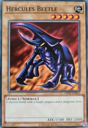 Hercules Beetle (Common) (OP19-EN012) - OTS Tournament Pack 19 Unlimited