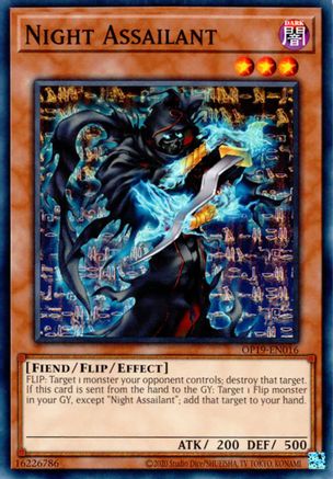 Night Assailant (Common) (OP19-EN016) - OTS Tournament Pack 19 Unlimited