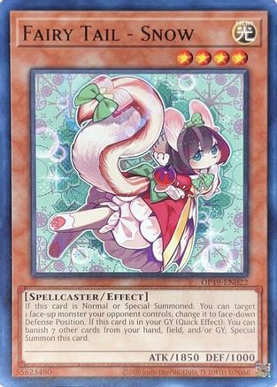 Fairy Tail - Snow (Common) (OP19-EN022) - OTS Tournament Pack 19 Unlimited