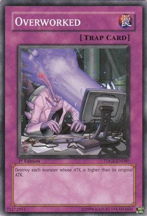 Overworked (Common) (TDGS-EN080) - The Duelist Genesis 1st Edition