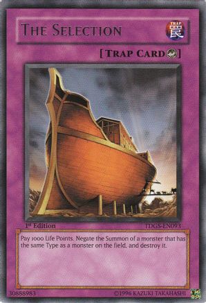 The Selection (Rare) (TDGS-EN093) - The Duelist Genesis 1st Edition