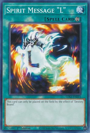 Spirit Message "L" (Common) (LDS3-EN015) - Legendary Duelists: Season 3 1st Edition