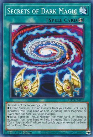 Secrets of Dark Magic (Common) (LDS3-EN096) - Legendary Duelists: Season 3 1st Edition