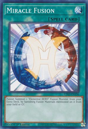 Miracle Fusion (Common) (LDS3-EN106) - Legendary Duelists: Season 3 1st Edition