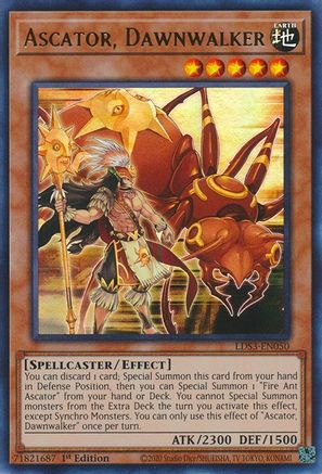 Ascator, Dawnwalker (Ultra Rare) (LDS3-EN050) - Legendary Duelists: Season 3 1st Edition
