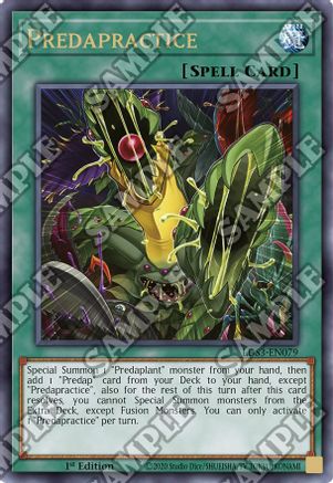 Predapractice (Ultra Rare) (LDS3-EN079) - Legendary Duelists: Season 3 1st Edition