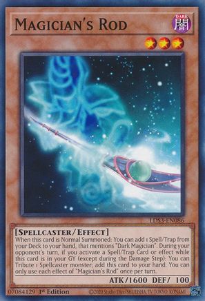Magician's Rod (Common) (LDS3-EN086) - Legendary Duelists: Season 3 1st Edition