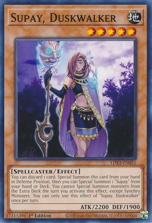 Supay, Duskwalker (Common) (LDS3-EN051) - Legendary Duelists: Season 3 1st Edition