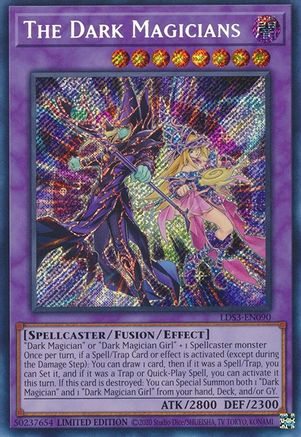 The Dark Magicians (Secret Rare) (LDS3-EN090) - Legendary Duelists: Season 3 Limited