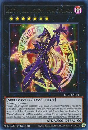 Ebon Illusion Magician (Ultra Rare) (LDS3-EN091) - Legendary Duelists: Season 3 1st Edition