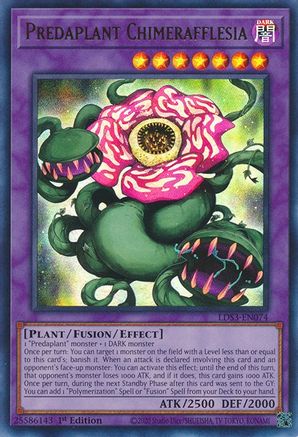 Predaplant Chimerafflesia (Ultra Rare) (LDS3-EN074) - Legendary Duelists: Season 3 1st Edition