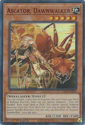 Ascator, Dawnwalker (Red) (Ultra Rare) (LDS3-EN050) - Legendary Duelists: Season 3 1st Edition