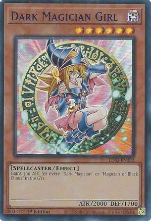 Dark Magician Girl (Blue) (Ultra Rare) (LDS3-EN082) - Legendary Duelists: Season 3 1st Edition