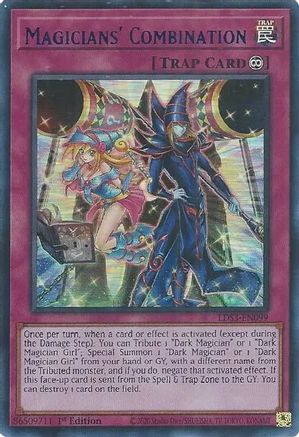 Magicians' Combination (Blue) (Ultra Rare) (LDS3-EN099) - Legendary Duelists: Season 3 1st Edition