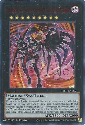Number C40: Gimmick Puppet of Dark Strings (Red) (Ultra Rare) (LDS3-EN065) - Legendary Duelists: Season 3 1st Edition