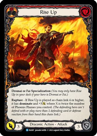 Rise Up (FAI007) - Blitz Deck: Uprising - Fai