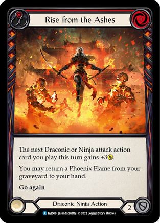 Rise From the Ashes (Red) (FAI009) - Blitz Deck: Uprising - Fai
