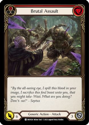 Brutal Assault (DRO024) - Blitz Deck: Uprising - Dromai