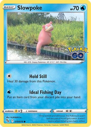 Slowpoke (019/078) [Pokemon GO] - Common