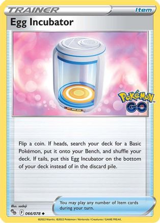 Egg Incubator (066/078) [Pokemon GO] - Uncommon