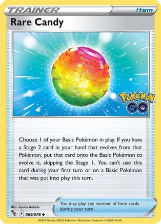 Rare Candy (069/078) [Pokemon GO] - Uncommon